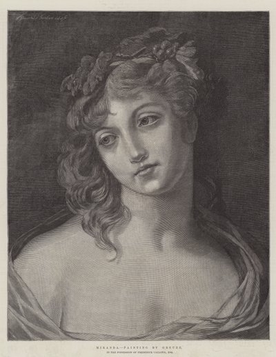 Miranda von Jean Baptiste Greuze